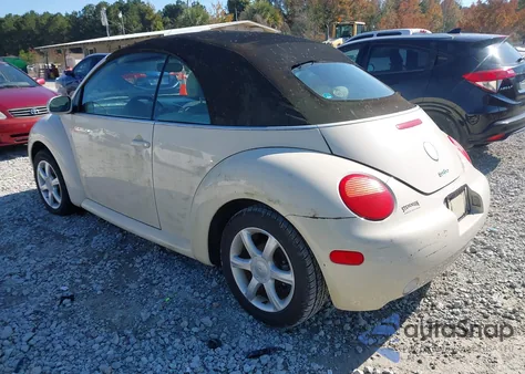 2005 Volkswagen New Beetle Gls 1.8T z USA, uszkodzony, nr VIN 3VWCD31Y75M307402